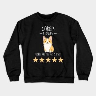 Corgi Review Crewneck Sweatshirt